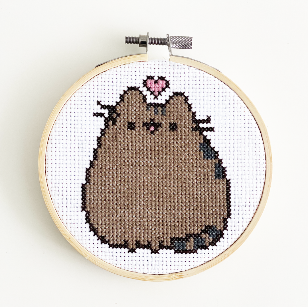 Pusheen Cross Stitch Kit