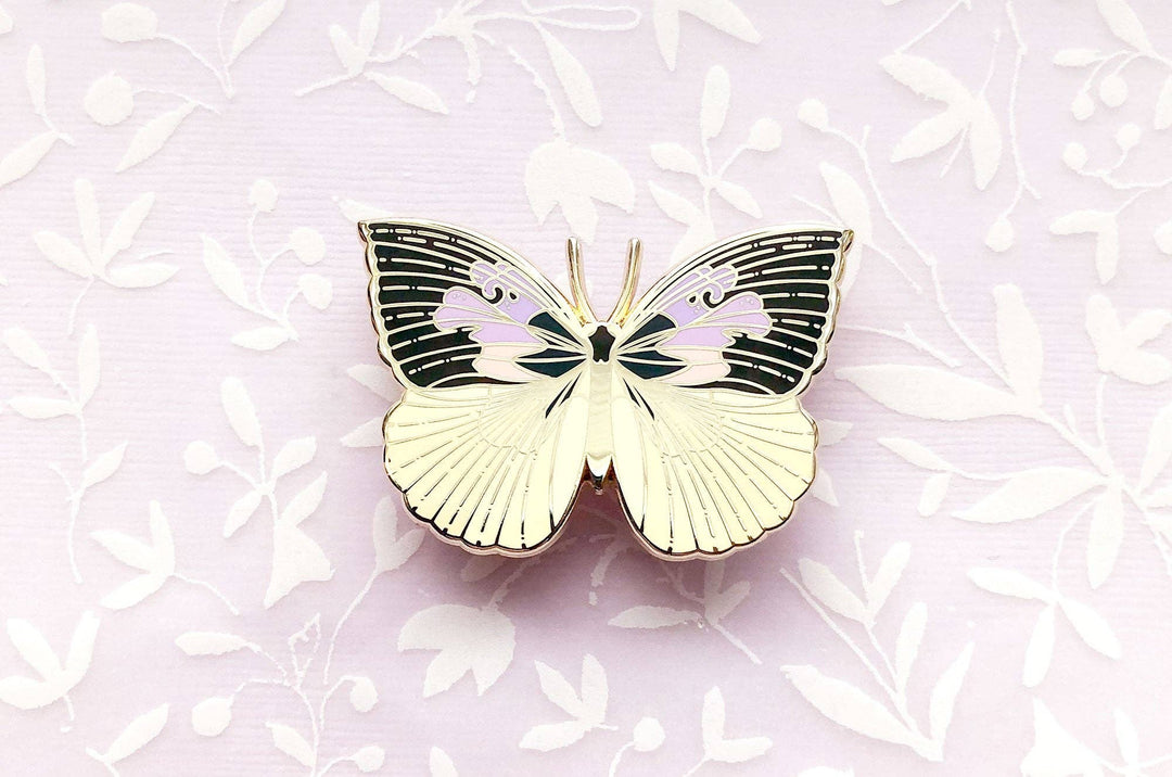 California Dogface Butterfly Enamel Pin