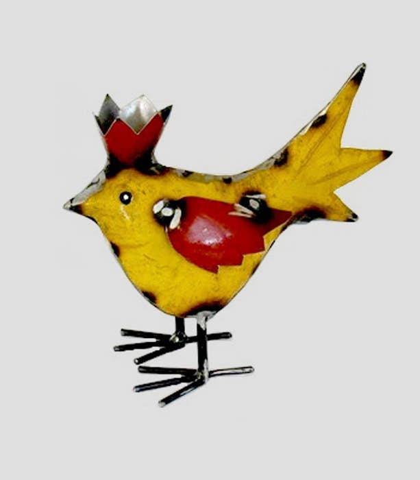 Yellow Crown Bird