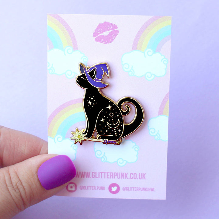 Magic Cat Enamel Pin