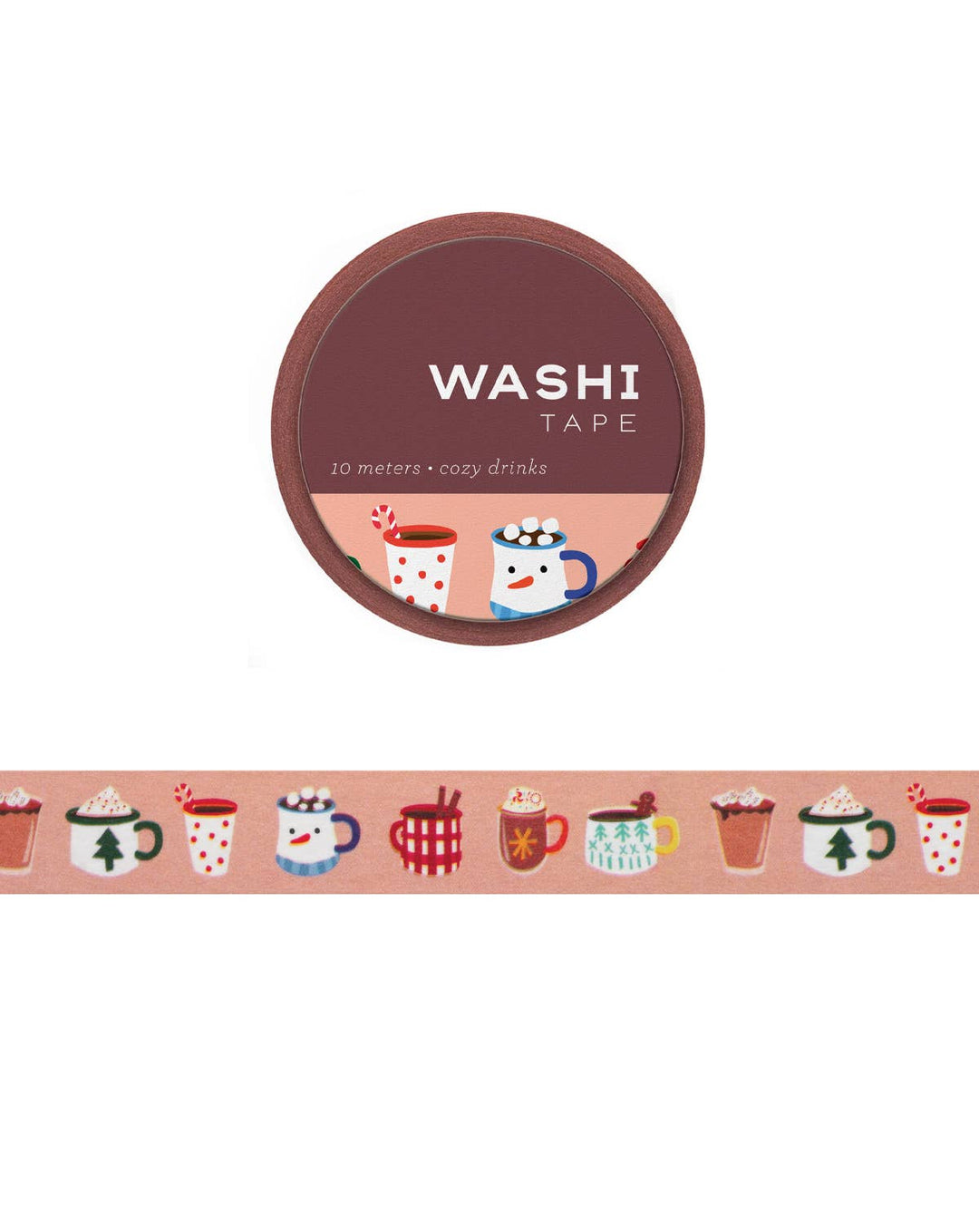Cozy Drinks Washi Tape