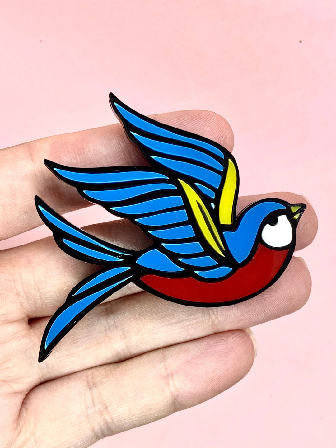 Vintage Swallow Brooch