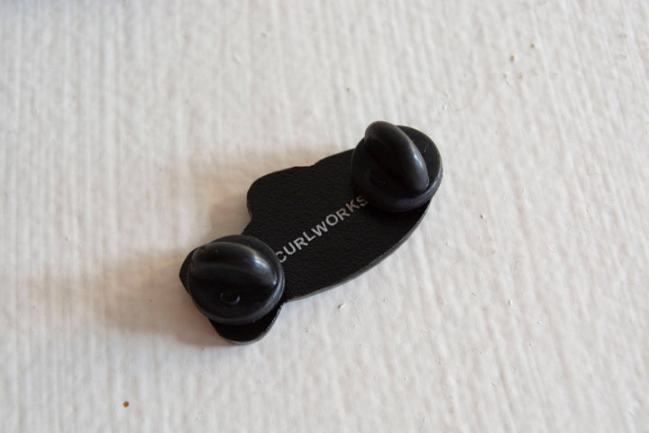 Fish Pin - Yellow / Coral