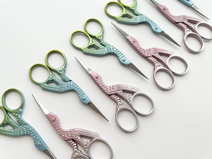 Embroidery Crane Scissors