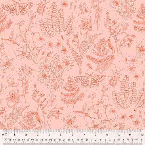 Good Juju Flamingo by the 1/4 Yard
