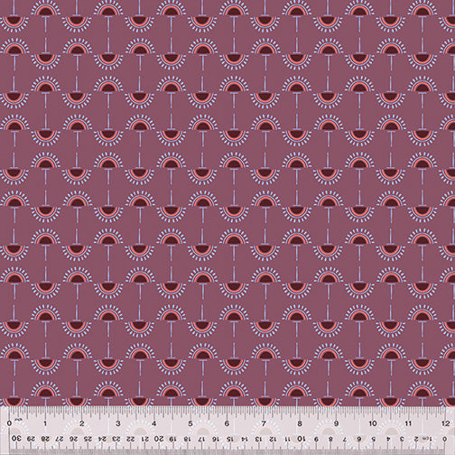 Spirited Grapevine by the 1/4 Yard