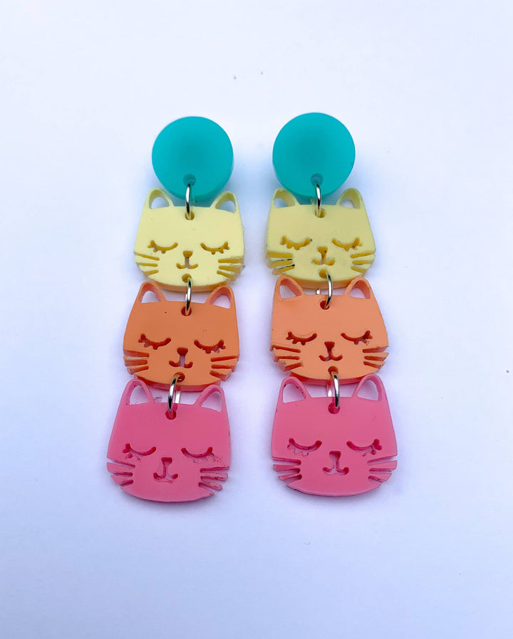 Kawaii Cat Earrings