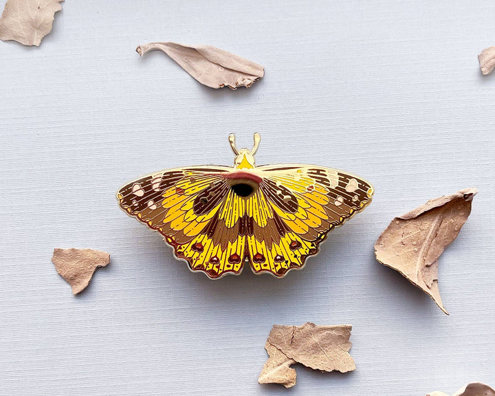 Painted Lady Butterfly Enamel Pin