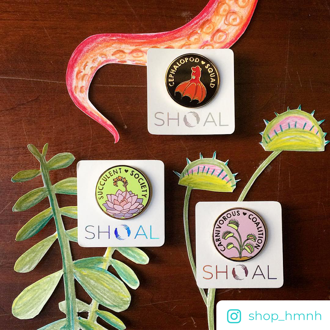 Cephalopod Squad Pin