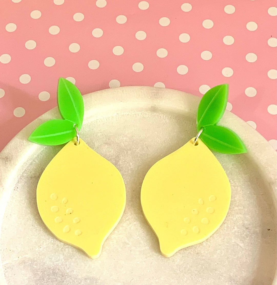 Lemon Earrings