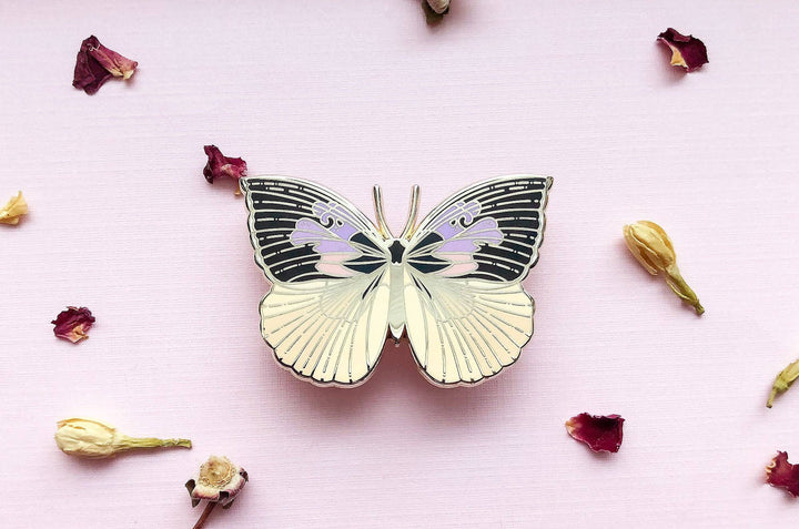 California Dogface Butterfly Enamel Pin