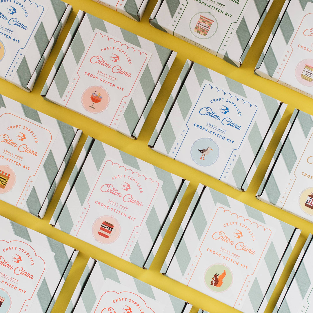 Racoon Cross Stitch Kit