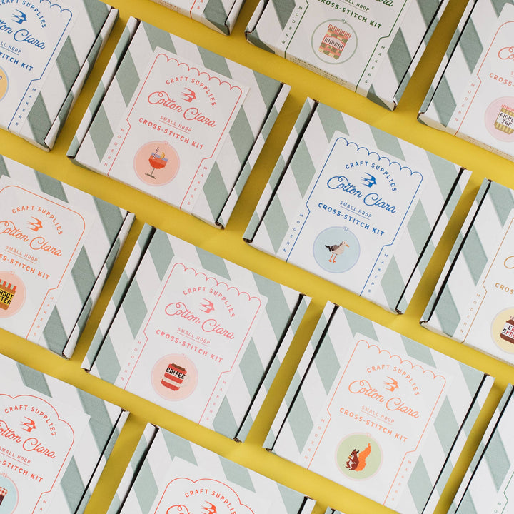 Racoon Cross Stitch Kit