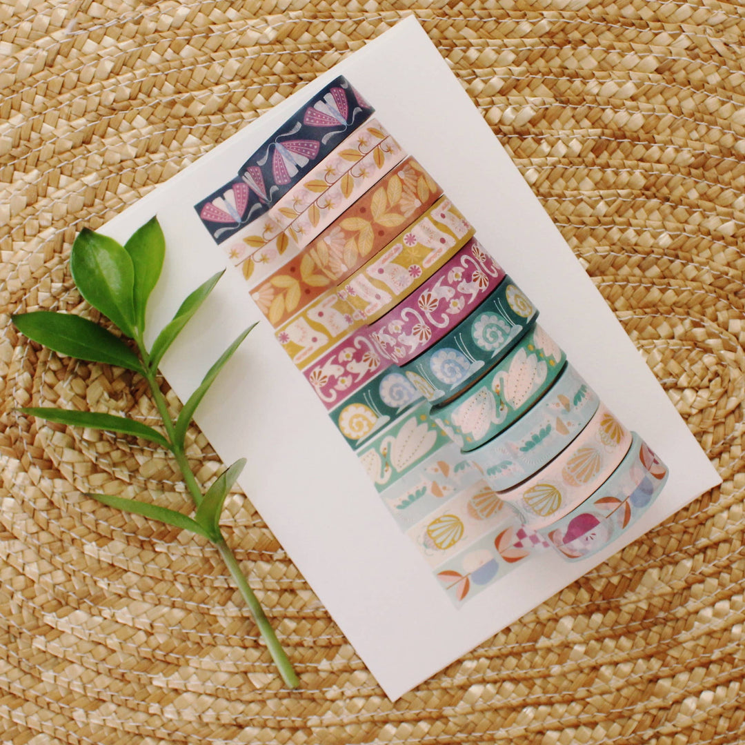 An Eclipse of Moths Washi Tape
