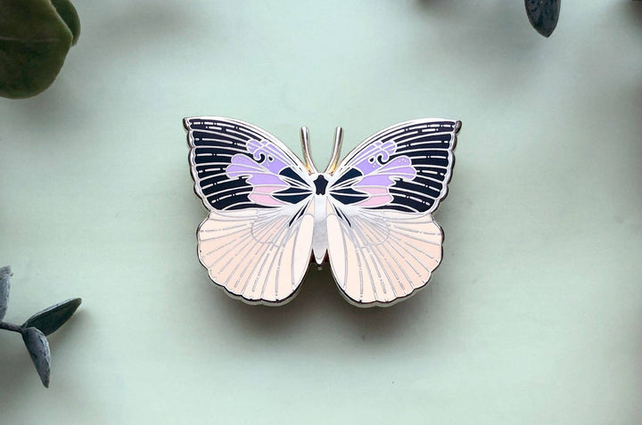 California Dogface Butterfly Enamel Pin