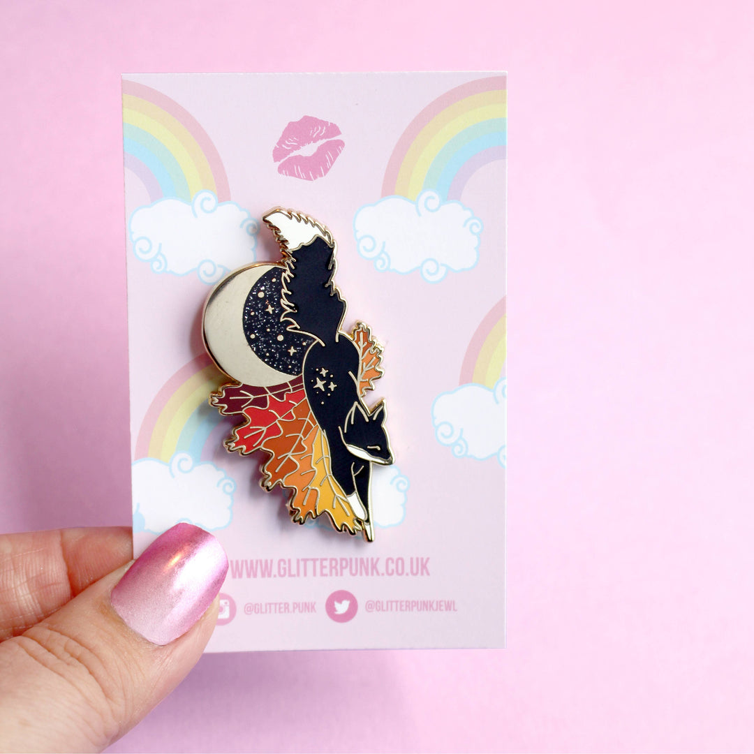 Fox Enamel Pin