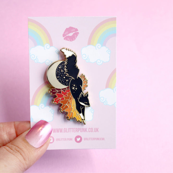 Fox Enamel Pin