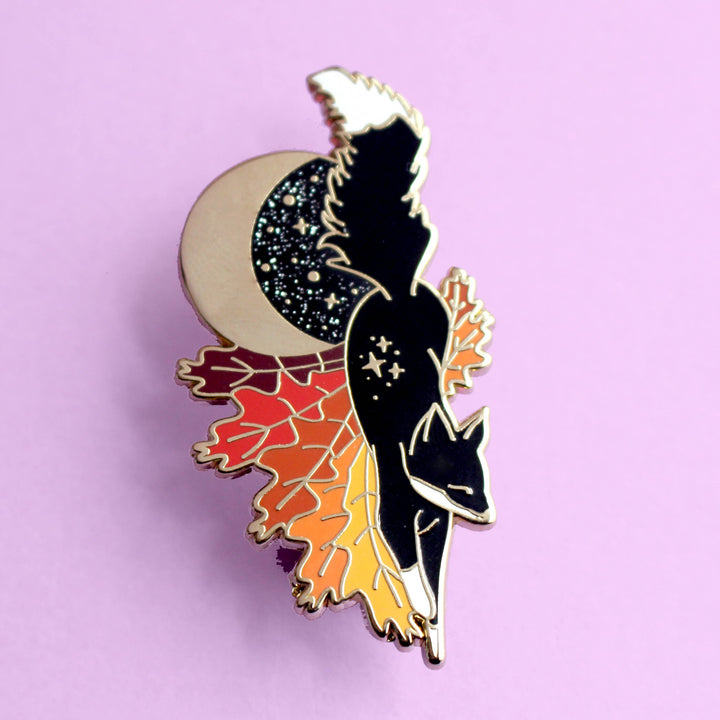 Fox Enamel Pin