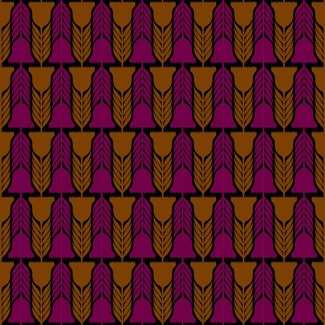 Silhouette by the 1/4 Yard - Black