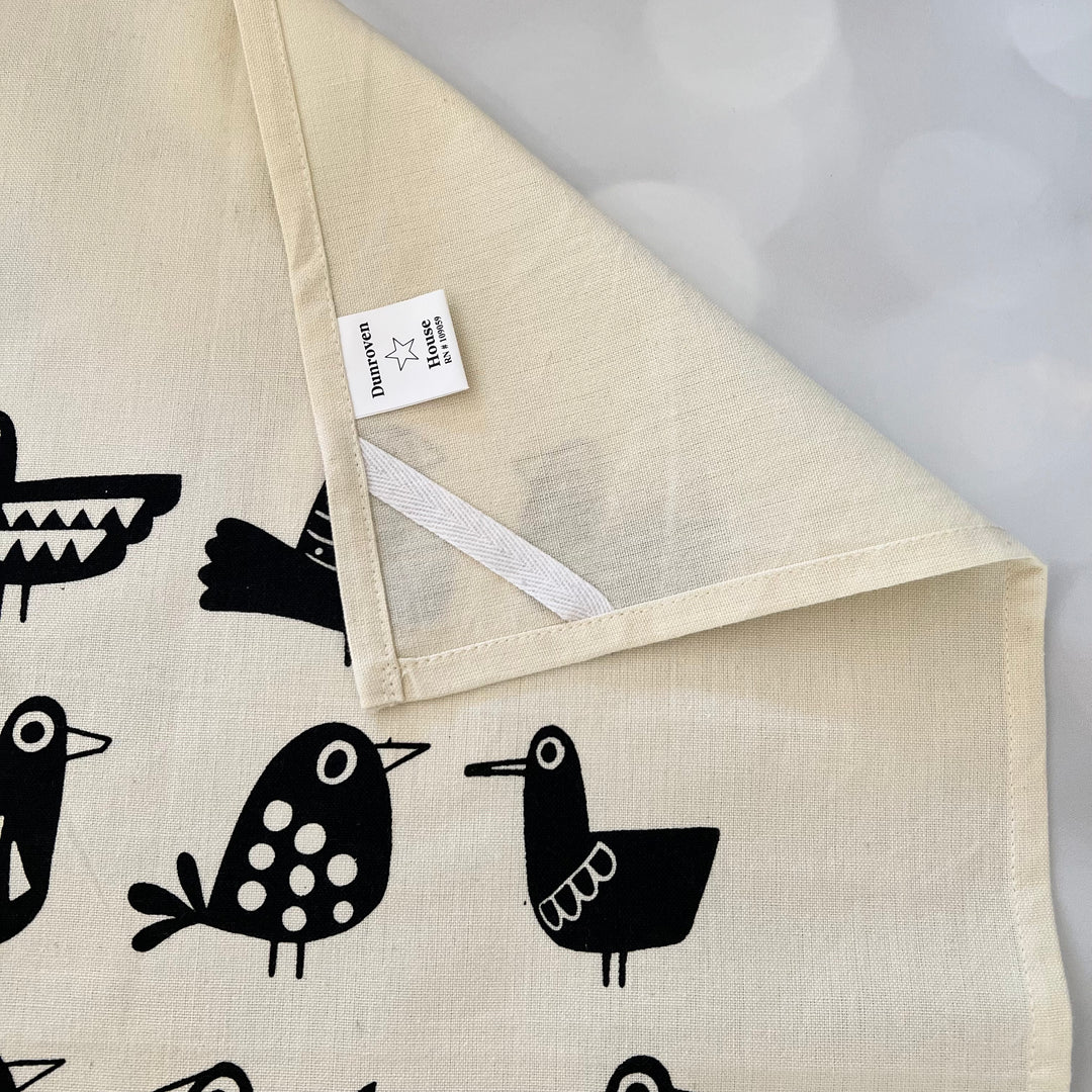 Murder of Crows Tea Towels ~ Screen Printed Cotton