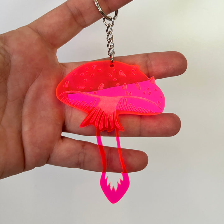 Mushroom Keychains
