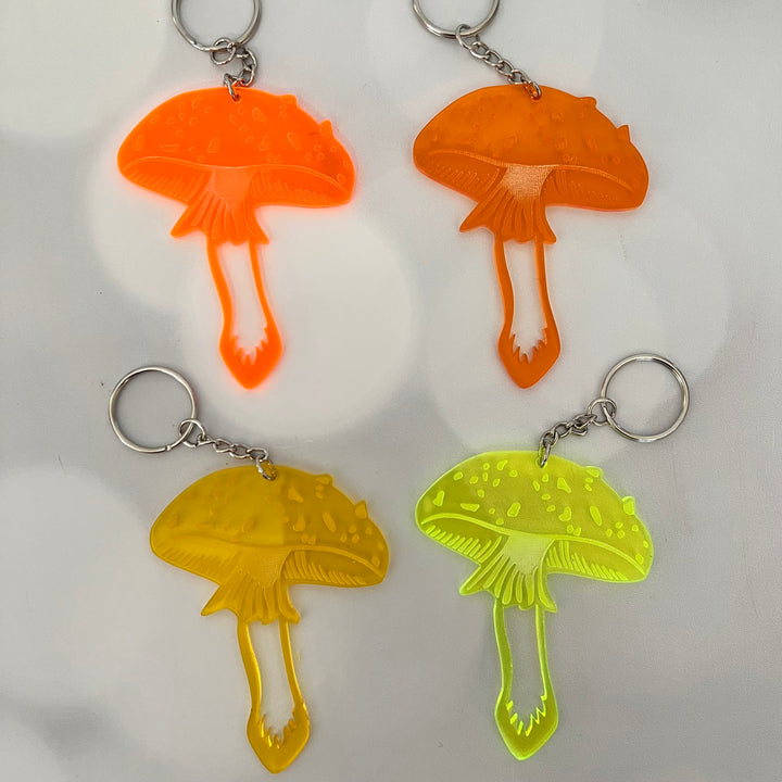 Mushroom Keychains