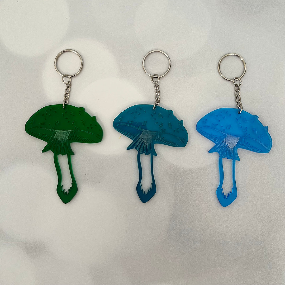 Mushroom Keychains
