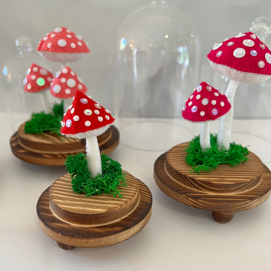 Magical Mushroom Cloches
