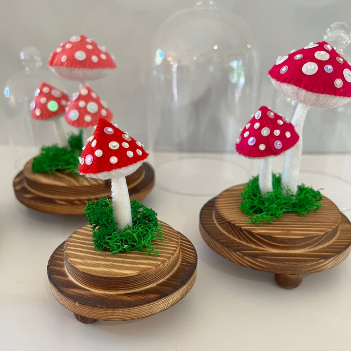 Magical Mushroom Cloches