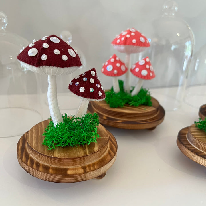 Magical Mushroom Cloches