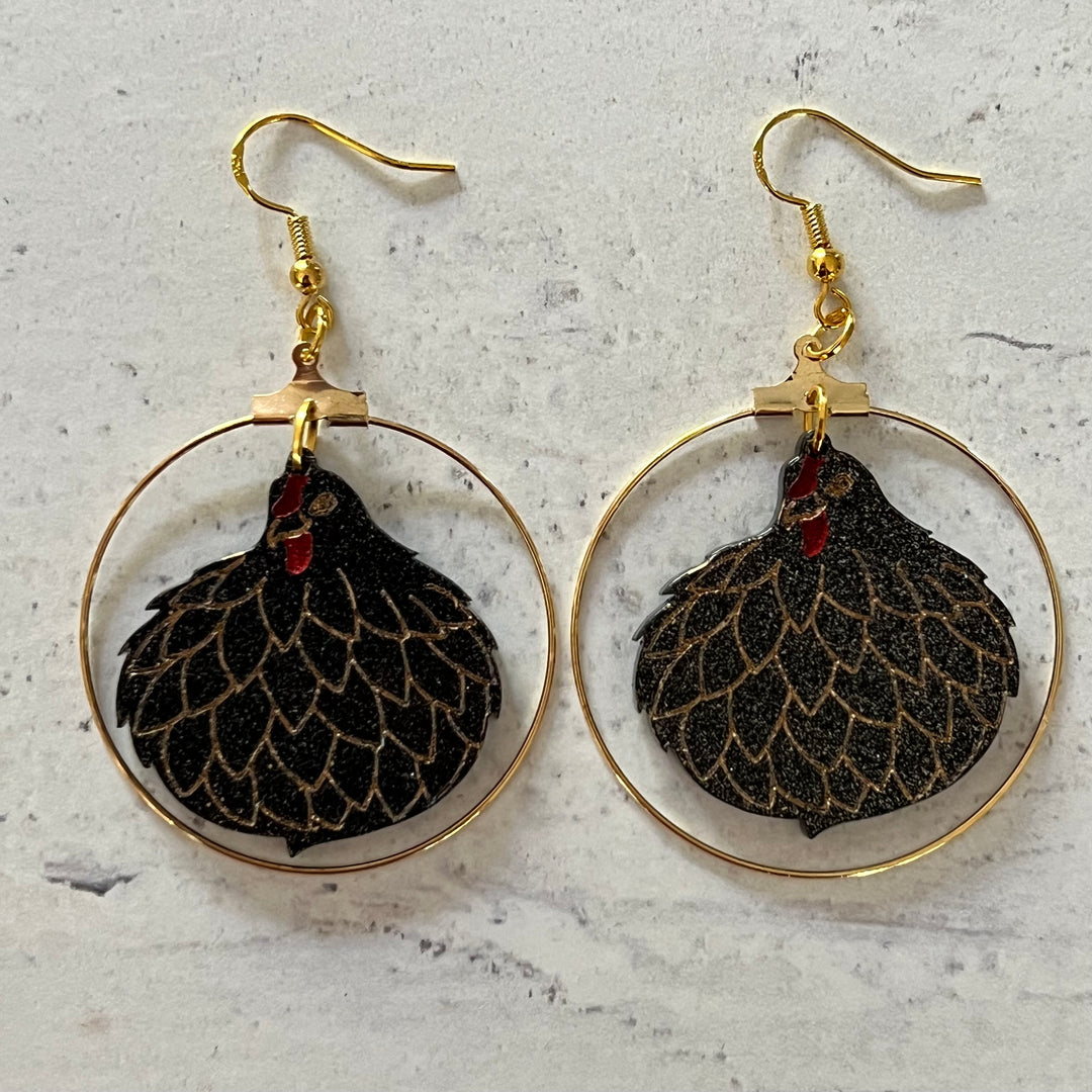 Cluck Earrings