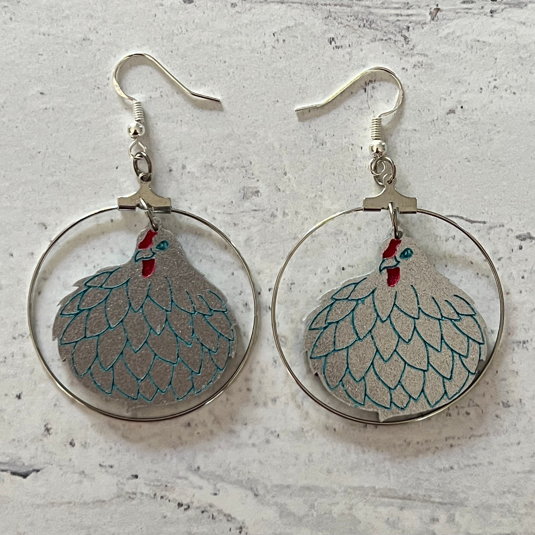 Cluck Earrings