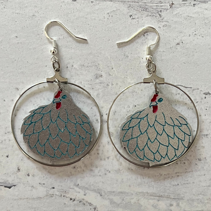 Cluck Earrings