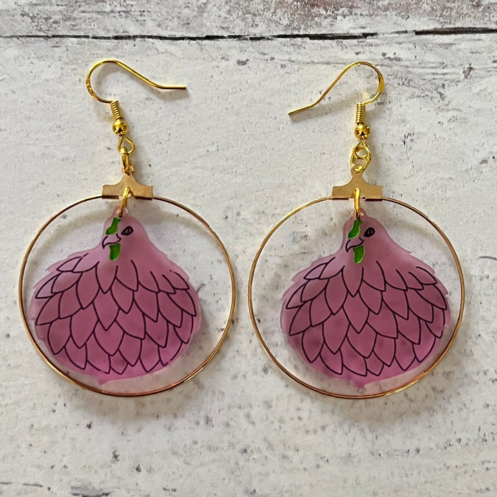 Cluck Earrings