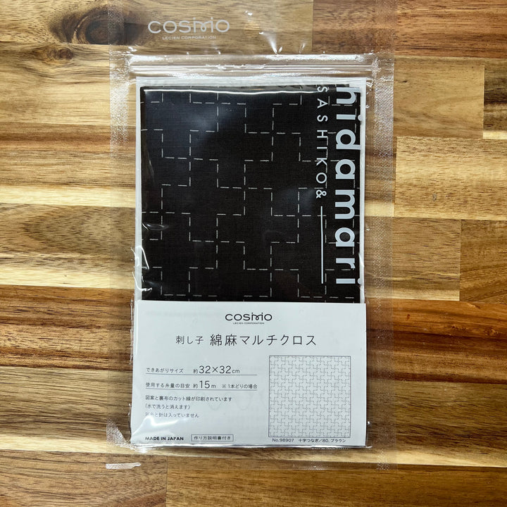 Cosmo Sashiko Cotton & Linen Precut Fabric ~ Neutrals