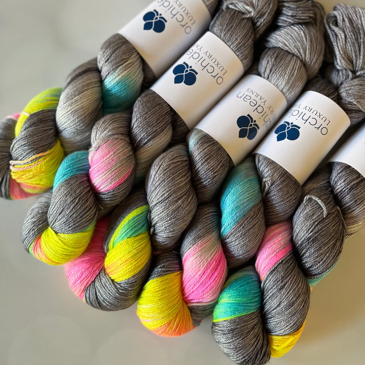 Silk & Merino Superwash Yarn - Let There Be More Light