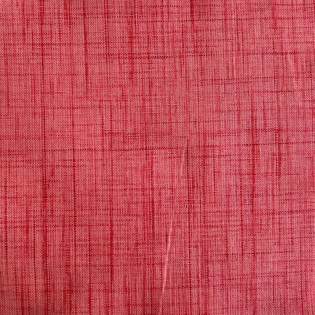 Tweed Thicker Woven Cotton by the 1/4 Yard - Punch