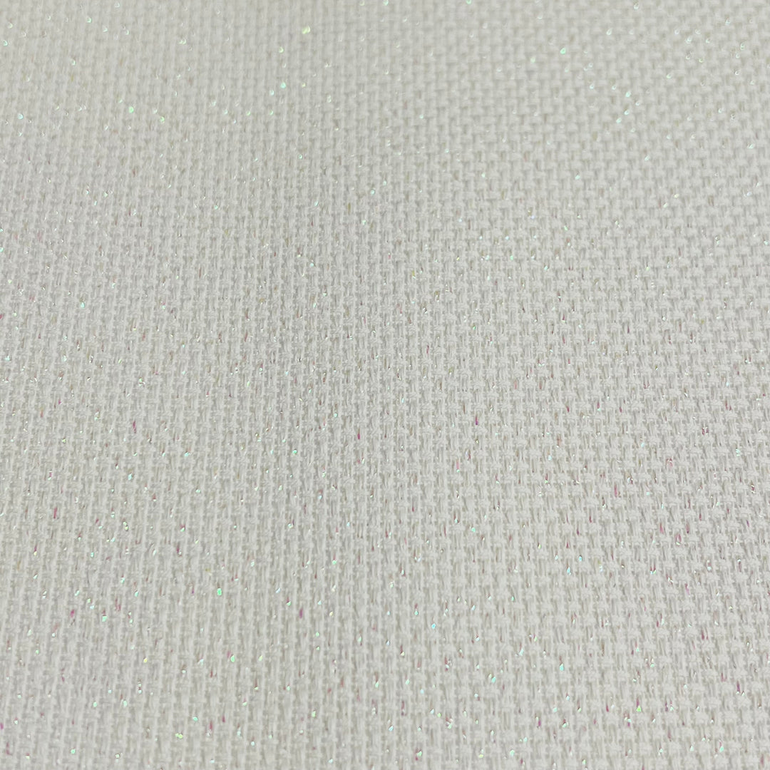 Aida Cloth 14ct Opalescent White