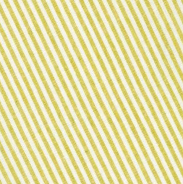 Essex Linen Wovens by the 1/4 Yard - Mustard Stripe