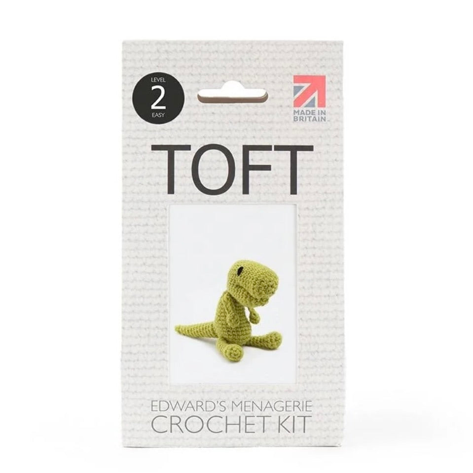 Mini Gregor the T-Rex Crochet Kit