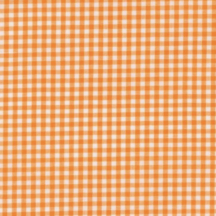 Carolina Gingham by the 1/4 Yard - Orange