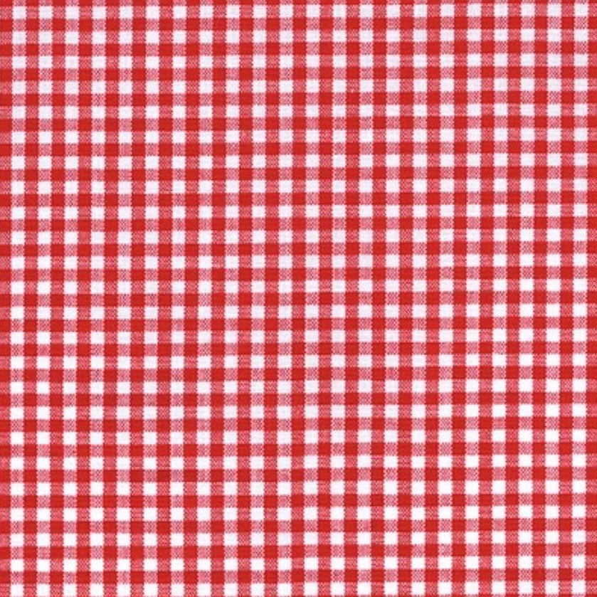 Carolina Gingham by the 1/4 Yard - Crimson