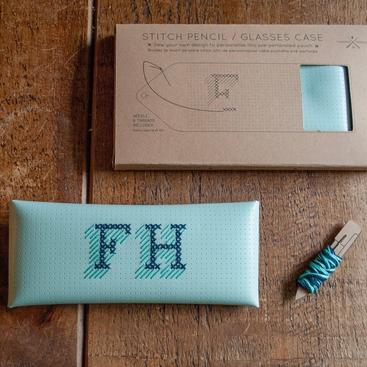 Glasses/Pencil Case DIY Cross Stitch Kit