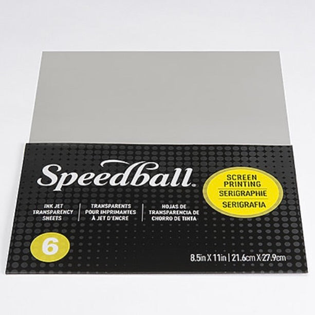 Screen Printing Ink Jet Transparency Sheets