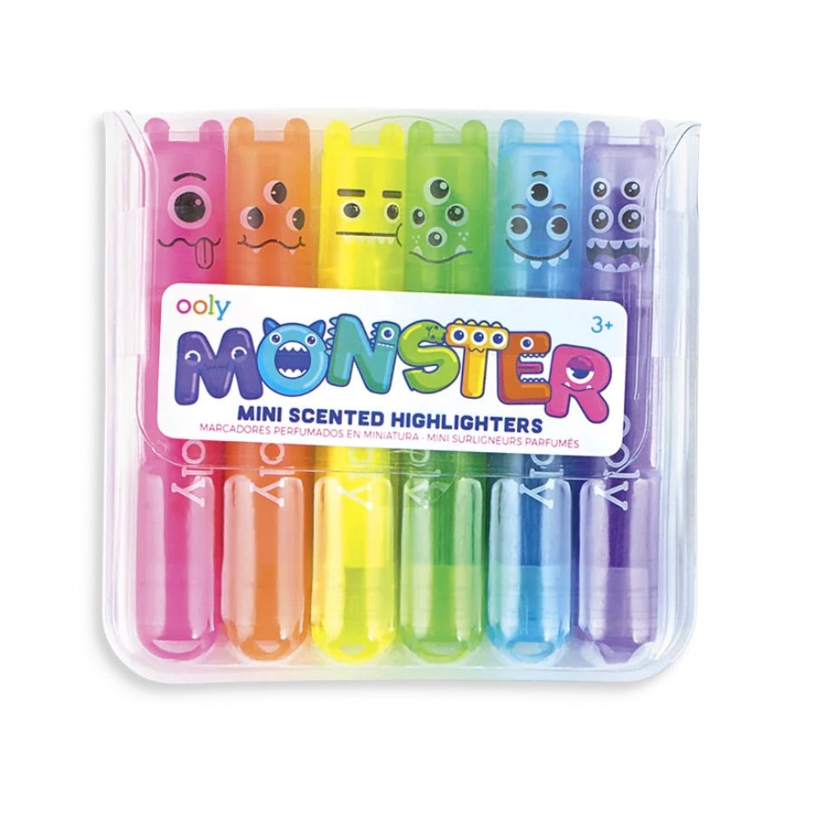 Mini Monster Scented Highlighters