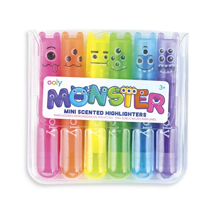 Mini Monster Scented Highlighters