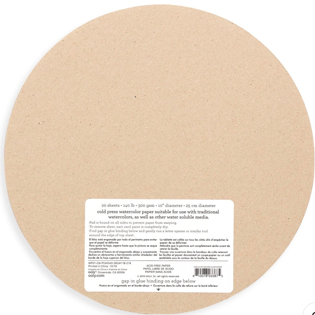 Chroma Blends Circular Watercolor Paper