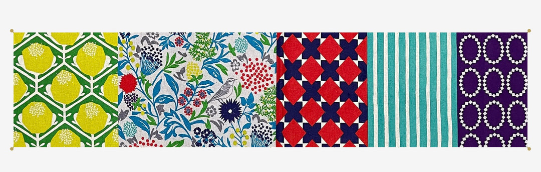 Echino And Canvas by the 1/4 Yard - Multi