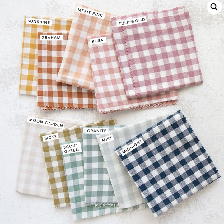 Fableism Camp Gingham Fat Quarter Bundle