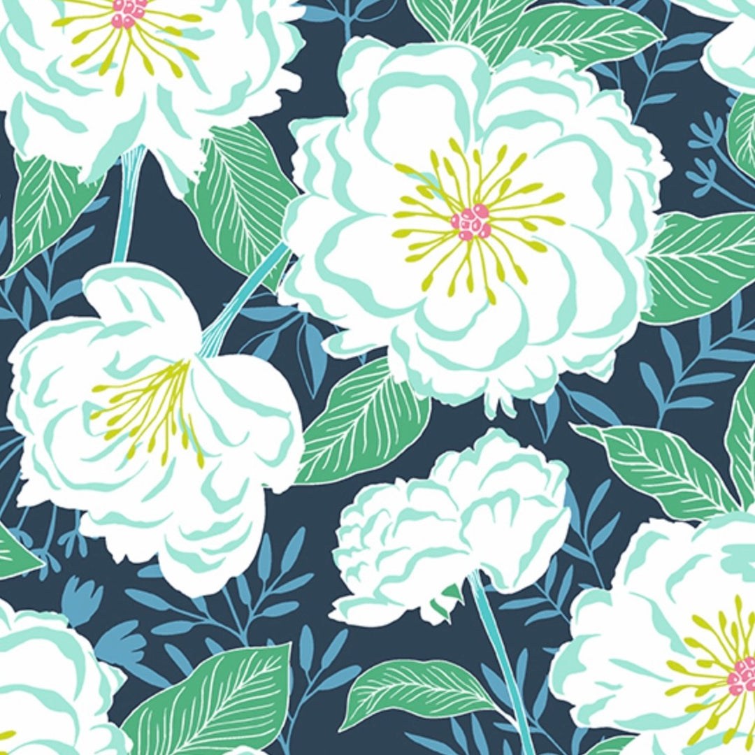 Flora and Fauna by the 1/4 Yard - Shadow